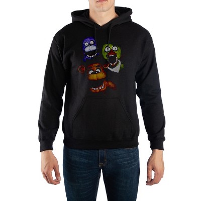  Bioworld Five Nights At Freddy's Molten Freddy Long Sleeve  Cradle Pink Adult Hooded Sweatshirt-Small : Clothing, Shoes & Jewelry