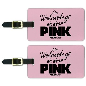 Mean Girls Pink Luggage ID Tags Set of 2 - 1 of 4