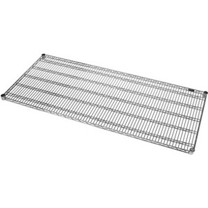 Quantum Storage Systems Wire Shelf, 60"W X 24"D, 1000 Lb. Capacity, Heavy-Duty, Chrome Plated Finish, Nsf - 1 of 1