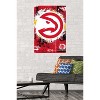 Trends International NBA Atlanta Hawks - Maximalist Logo 23 Unframed Wall Poster Prints - 2 of 4