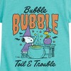 Girls' - Peanuts - Bubble Bubble Toil Trouble Fitted Short Sleeve Graphic T-Shirt - 2 of 4