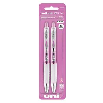 6pk Bold Color Ballpoint Pens Black Ink - Yoobi 6 ct