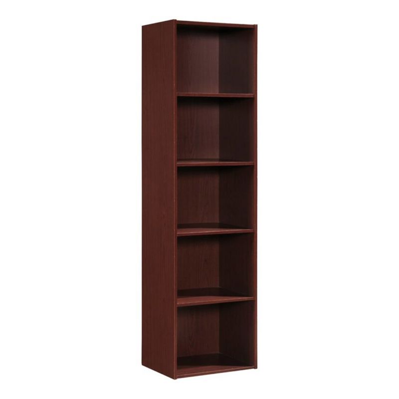 Hodedah 12 x 16 x 60 Inch 5 Shelf Bookcase and Office Organizer Solution for Living Room, Bedroom, Office, or Nursery, 1 of 6