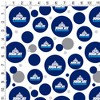 John Jay College of Criminal Justice Bloodhounds Logo Gift Wrap Wrapping Paper Roll 30x72 - 2 of 4