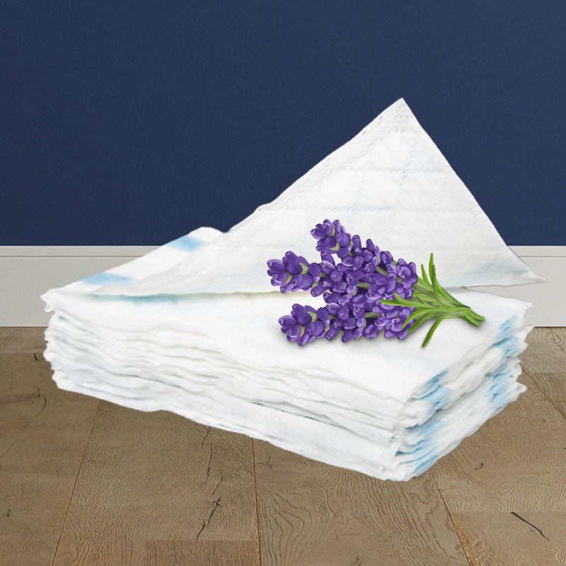 Bona Lavender Cleaning Products Mop Refill Wood Surface Wet Mopping Cloths - 12ct, 2 of 8