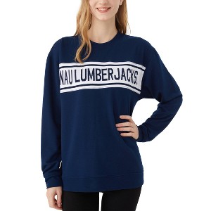 NCAA Northern Arizona Lumberjacks Women's Crew Neck Varsity Fashion Top - 1 of 3