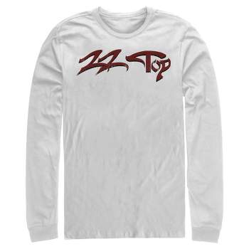 Men's ZZ TOP Retro Logo Long Sleeve Shirt