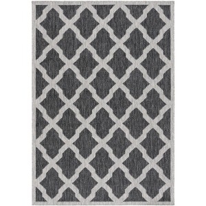 Beach House BHS268 UV & Stain Resistant Non-Shedding Power Loomed Indoor/Outdoor Rugs - Safavieh - 1 of 4
