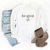 Embroidered Witch For Good - Women's Graphic Sweatshirt - 3 of 4