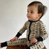 tiny knot co. Newborn, Infant Boys Buttery Soft Convertible Romper Foldover Mittens & Footies with Grippers TENCEL Modal One Piece Pajamas - 2 of 4