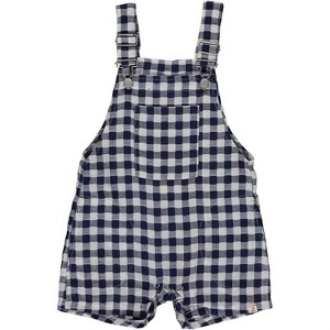 Gender Neutral Baby Boys Galleon Woven Overalls - ME & HENRY - 1 of 3