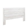 Prepac King Rustic Ridge Farmhouse Panel Headboard Washed White - 2 of 4