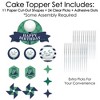Big Dot of Happiness Par-Tee Time - Golf - Birthday Party Cake Decorating Kit - Happy Birthday Cake Topper Set - 11 Pieces - 3 of 4
