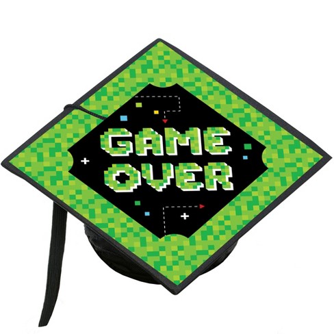 Big Dot Of Happiness Game Over - Video Game Graduation Cap ...