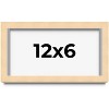 PosterPalooza | Panoramic Classic Modern Yellow Frame - UV Acrylic, Foam Board Backing, Hanging Hardware - 2 of 4