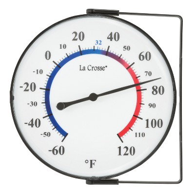 La Crosse Technology® 5-in. Analog Weather Thermometer With Mounting  Bracket. : Target