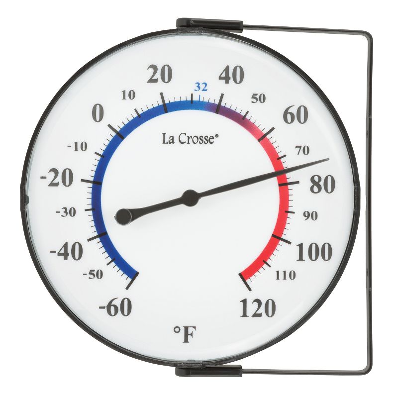 La Crosse Technology® 5-In. Analog Weather Thermometer with Mounting Bracket, 1 of 5