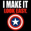 Men's Marvel Captain America I Make It Look Easy T-Shirt - 2 of 4