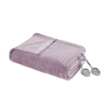 Plush Electric Heated Bed Blanket - Beautyrest