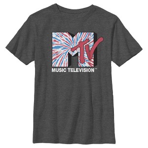 Boy's MTV Spin Swirl Logo T-Shirt - 1 of 4
