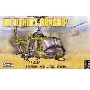 Level 4 Model Kit Bell UH-1D Iroquois "Huey" Gunship Helicopter 1/32 Scale Model by Revell - 1 of 4