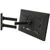 Mount-It! Full Motion TV Wall Mount, Articulating Computer Screen Bracket for 13 - 42 inch Screens Fits Up To VESA 200x200mm, 66 Lbs. Capacity - 2 of 4