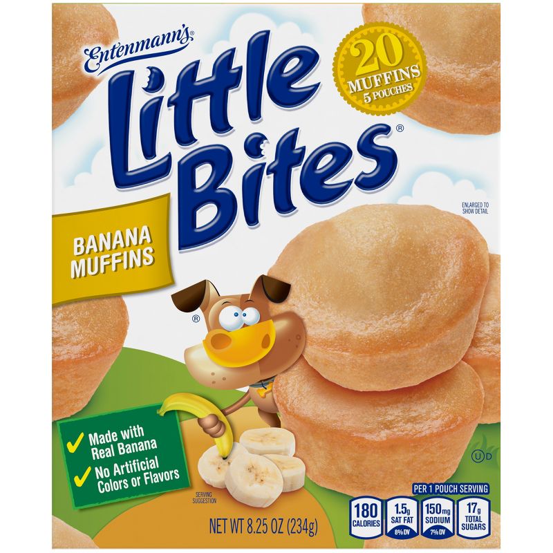Entenmann&#39;s Little Bites Banana Muffins - 8.25oz, 3 of 9