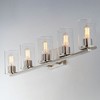 Maxim Lighting Sleek 5 - Light Vanity in  Satin Nickel - 3 of 4