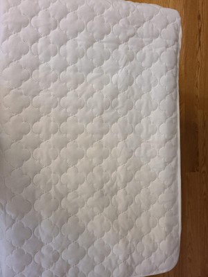 Sealy Cooling Moisture Wicking Waterproof Crib Mattress Pad - White : Target