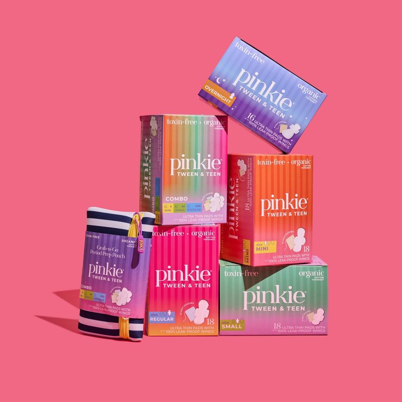 Pinkie Ultra-Thin Organic Pads Collection