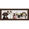 PosterPalooza | Panoramic Slim Profile Brown Picture Frame - UV Acrylic, Foam Board Backing, Hanging Hardware - 2 of 4