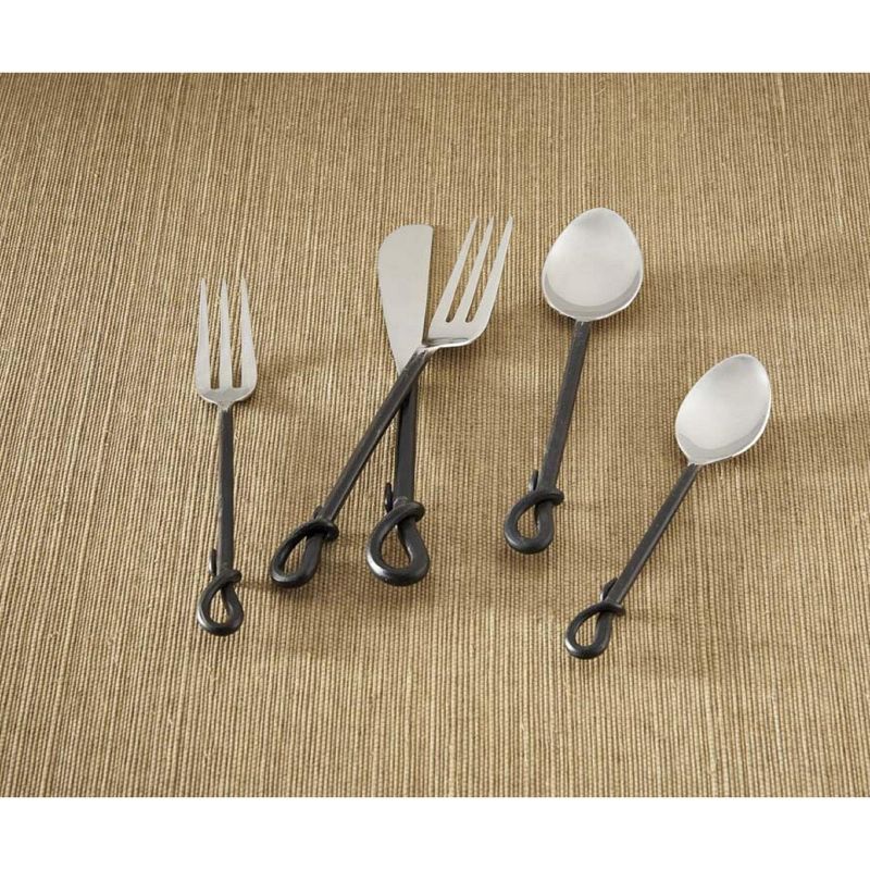 Park Designs Forged Loop Five Piece Place Set, 1 of 4