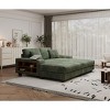 VASIP Convertible Oversized Double Lounge Chair - Fluffy Corduroy Fabric, Combination Design，Modern Sleeper Sofa Chair，for Living Room，Apartment - 2 of 4