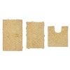 Modesto Collection Cotton Tufted Set of 3 Bath Rug Set - Home Weavers - 2 of 4