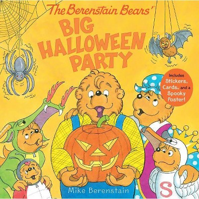 The Berenstain Bears' Big Halloween Party - by  Mike Berenstain (Hardcover)