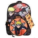 Naruto Anime Uzumaki Backpck Lunch Bag School Bag for Teens 18