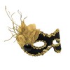 Unique Design I.E. Inc. Oceana - Black/Gold Adult Costume Mask - 2 of 4