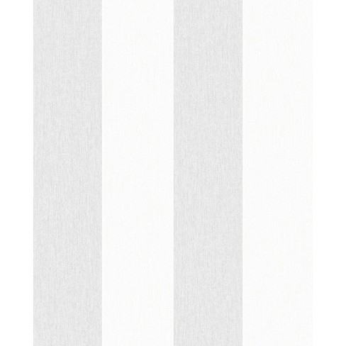 Calico Stripe Gray Wallpaper : Target