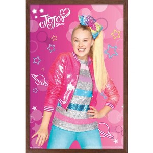 Trends International Jojo Siwa - Pink Framed Wall Poster Prints - 1 of 4