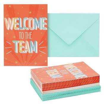 Pipilo Press 36 Pack Welcome to the Team Greeting Cards with Envelopes, Employee Appreciation, 5x7 in