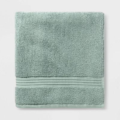 Spa Bath Sheet Light Green - Threshold Signature™