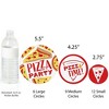 Big Dot of Happiness Pizza Party Time - Baby Shower or Birthday Party Giant Circle Confetti - Party Decorations - Large Confetti 27 Count - 3 of 4