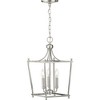 Progress Lighting Parkhurst 3-Light Pendant Brushed Nickel Steel Lantern Collection - 3 of 4
