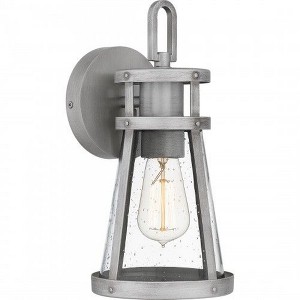 Quoizel Lighting Barber 1 - Light Sconce in  Antique Brushed Aluminum - 1 of 4
