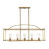 Savoy House Palladian 5 - Light Chandelier in  Warm Brass - 3 of 4