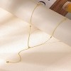 BRINJOY Women's 14k Gold-Plated Bohemian Lariat Necklace - 3 of 4