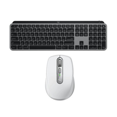 Logitech MX Keys Advanced Wireless Keyboard and MX Anywhere 3 Mouse Bundle