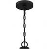 Quoizel Lighting Prescott 5 - Light Chandelier in  Matte Black - 3 of 4