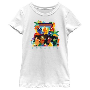 Girl's Encanto Madrigal Family By Jhonny Nuñez T-Shirt - 1 of 4