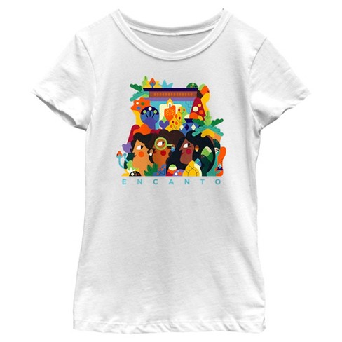 Girl's Encanto Madrigal Family By Jhonny Nuñez T-Shirt - image 1 of 4